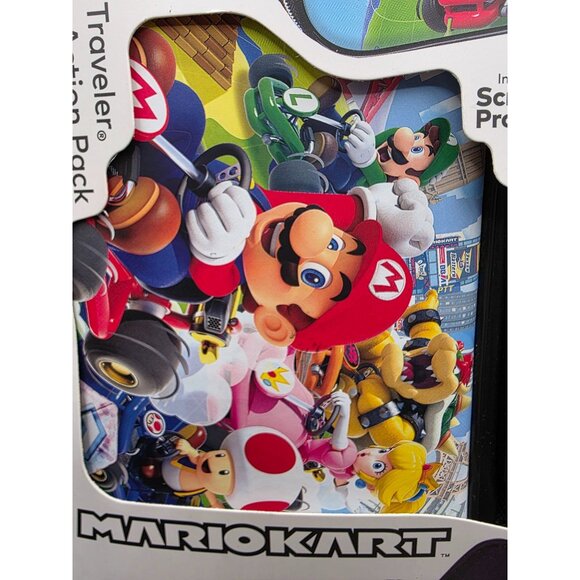 Nintendo Switch Mario Kart Game Traveler & GoPlay Action Pack With Screen Protec - Picture 2 of 8